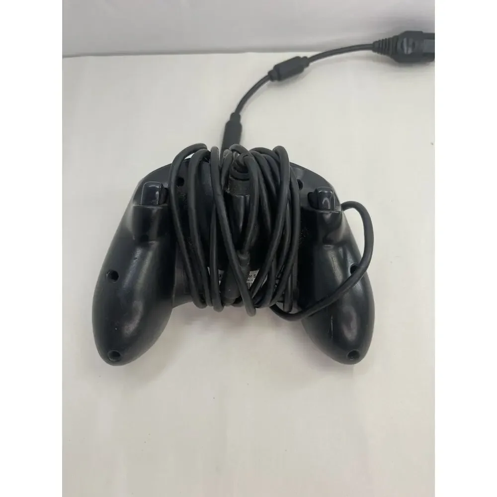 Original Microsoft Xbox Controller - Black Wired Controller (Model S)